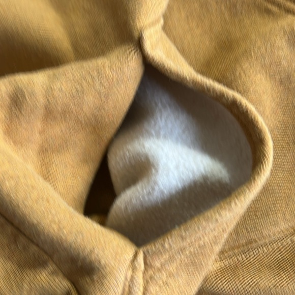 PATAGONIA FLEESE LINED HOODIE ORANGE SWEATSHIRT WOMENS SZ  S MENS SZ XS - Picture 11 of 16